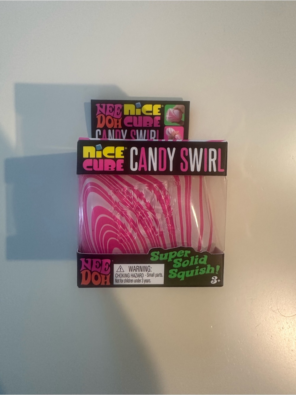 Rare Needoh Nice Cube Candy Swirl